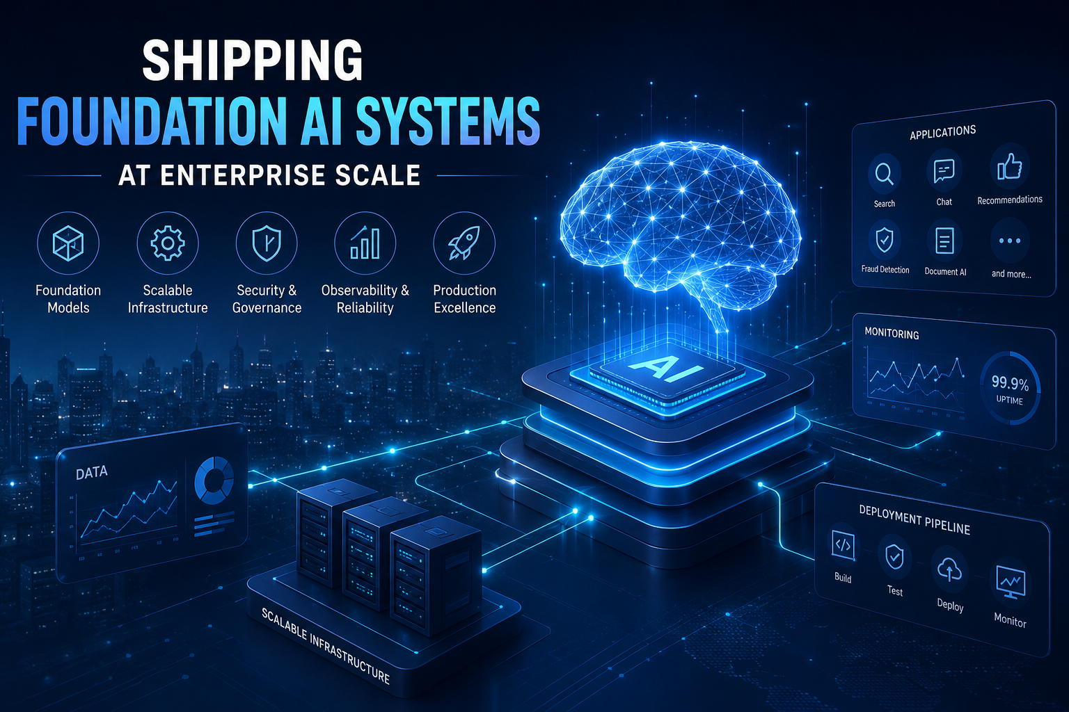 Shipping Foundation AI Systems at Enterprise Scale
